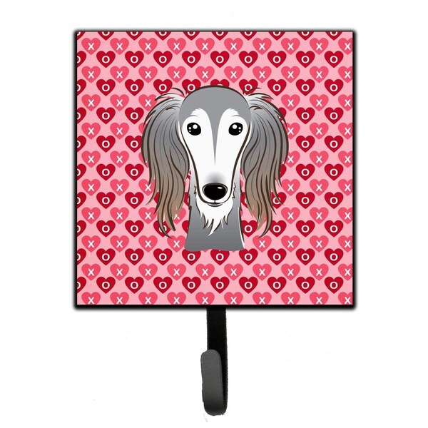 Carolines Treasures Saluki Hearts Leash or Key Holder BB5299SH4 - main